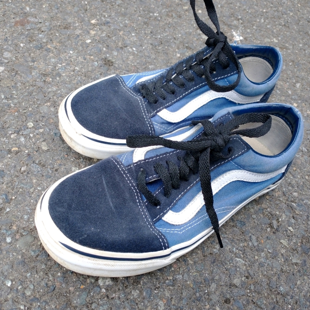 Blue Vans Shoes